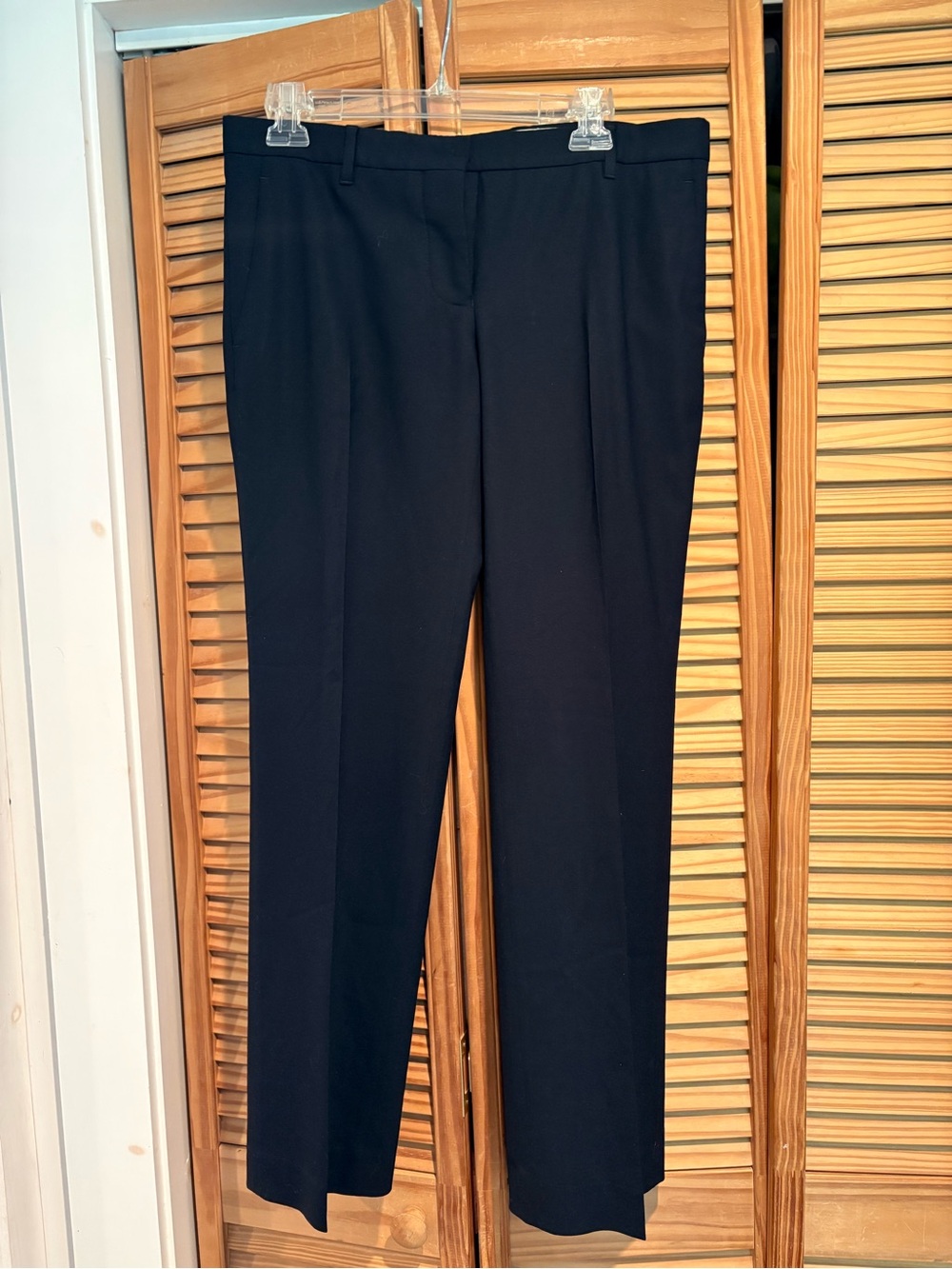 Helmut Lang Women's Navy Blue Dress Pants Trousers Size IT 42 US 6 Career Office